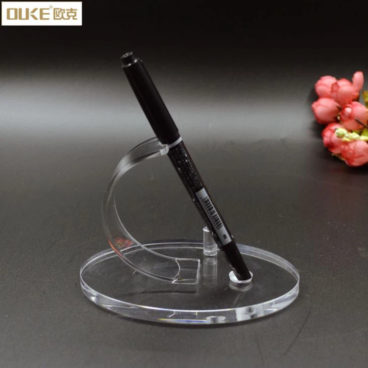 China Suppliers Single Clear Acrylic Pen Holder