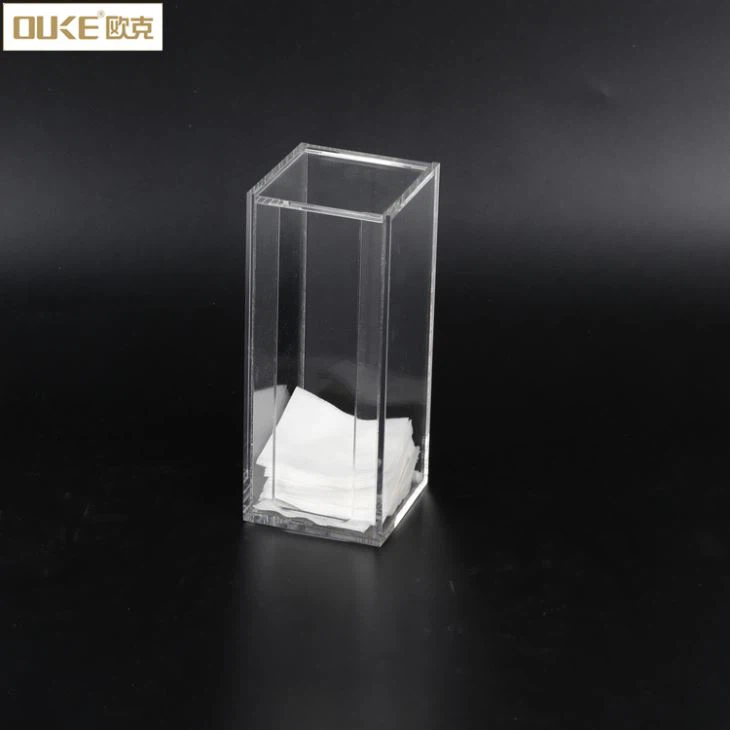 Custom Rectangle Clear Acrylic Storage Box
