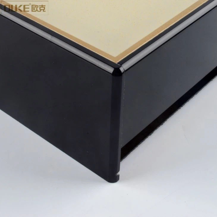 Hotel Useful Black Acrylic Tissue Box