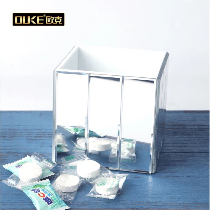 Square Acrylic Mirror Box